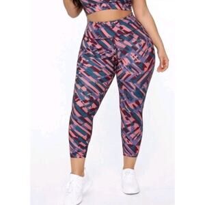 L.L. Bean Everyday Performance 7/8 Leggings High-Rise Multicolor XL Activewear